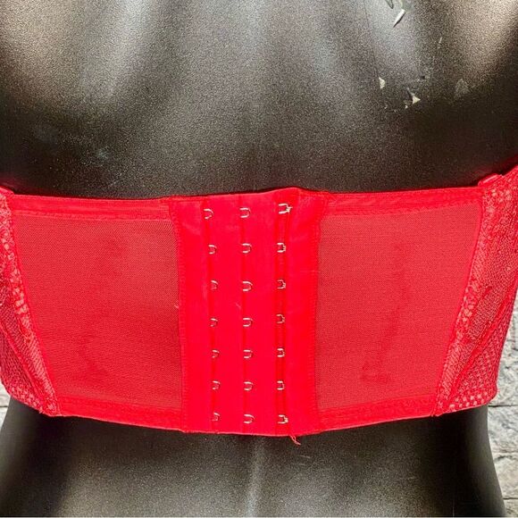 Victoria's Secret Strapless Sans Bralette Women's Size 34C Corset Style - Picture 5 of 9